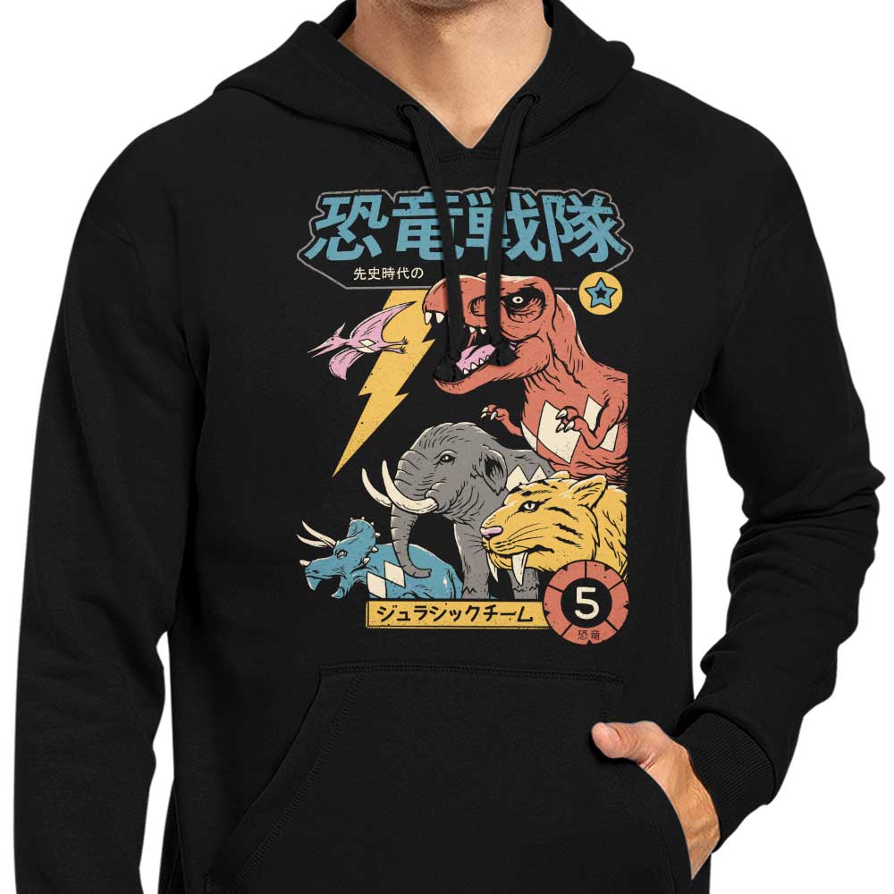 XENOS Dino Sentai Comfortable Zip-Up and Pullover Hoodies