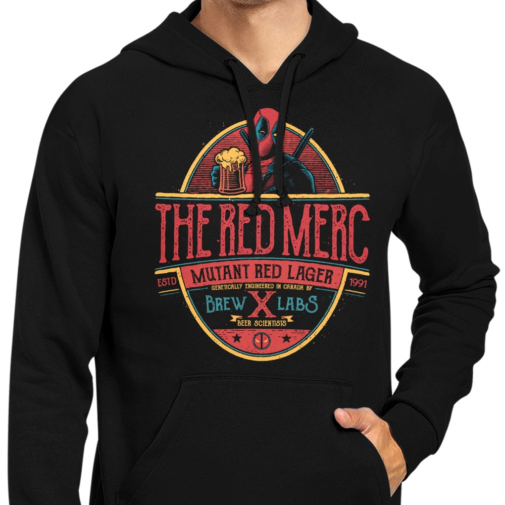 Mutant Red Lager Branded Hoodie - A Stylish Wear from Teesgeex