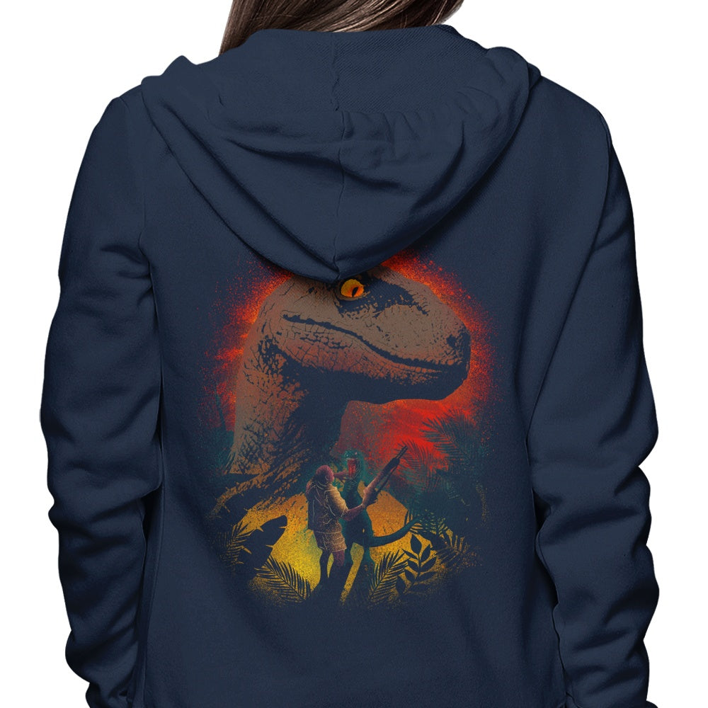 Stylish Clever Silhouette Printed Hoodie