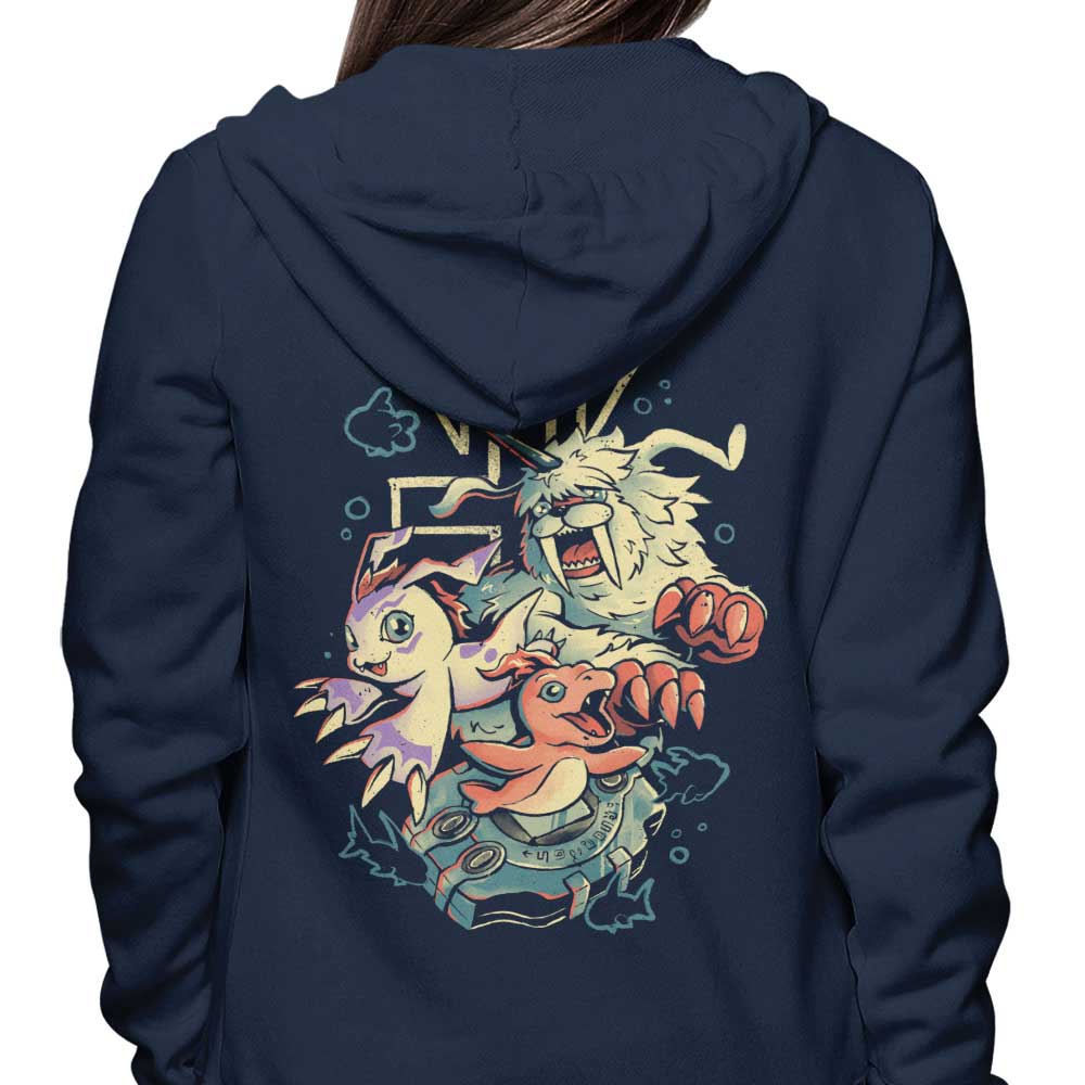 Evolutionary Digital Seal - Stylish Hoodie