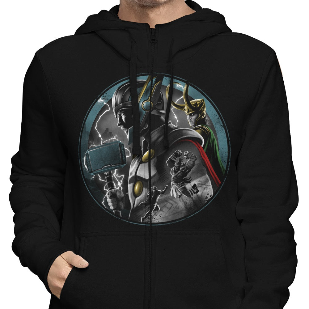 Ragnarok Branded Zip-Up and Pullover Hoodies