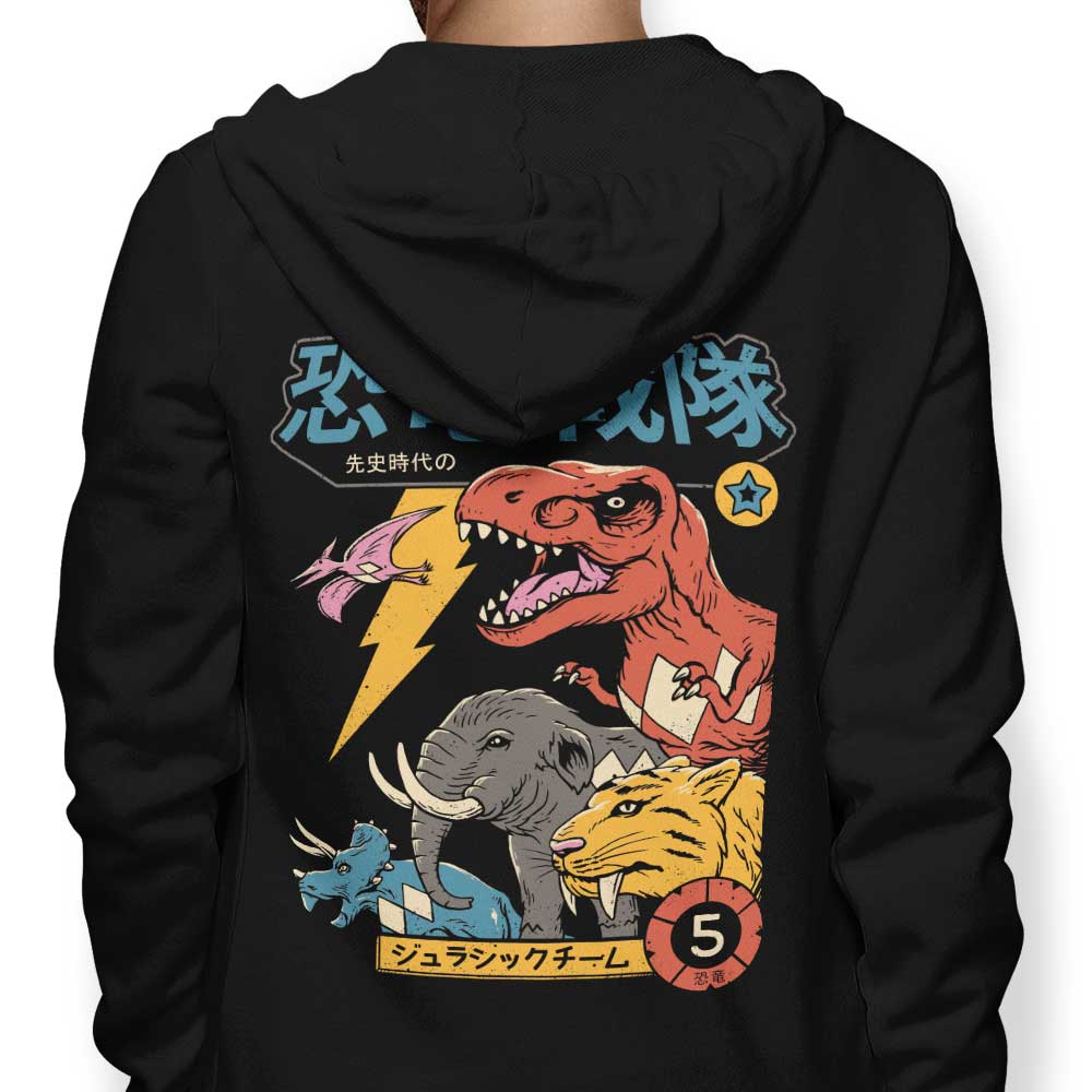 XENOS Dino Sentai Comfortable Zip-Up and Pullover Hoodies