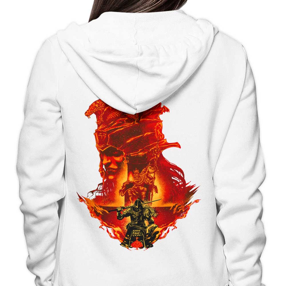 Hypertwenty's Fiery Flaming Assault Hoodie