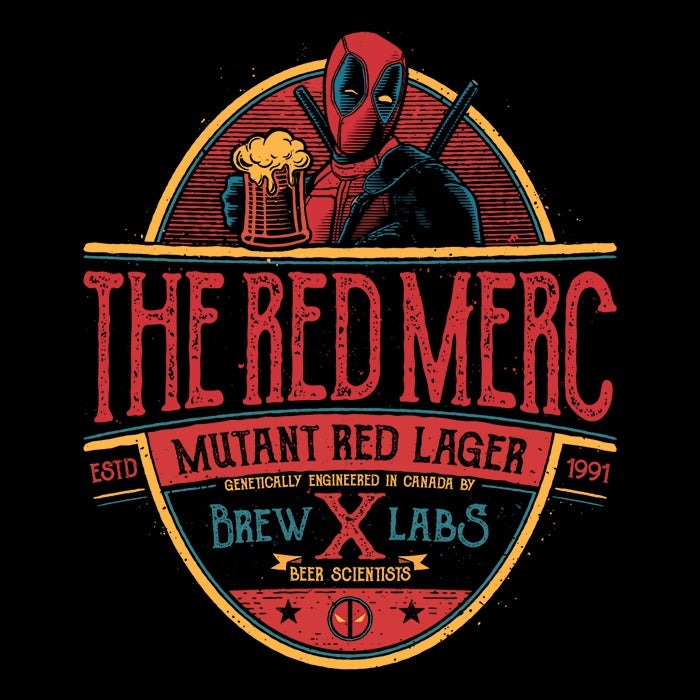 Mutant Red Lager Branded Hoodie - A Stylish Wear from Teesgeex