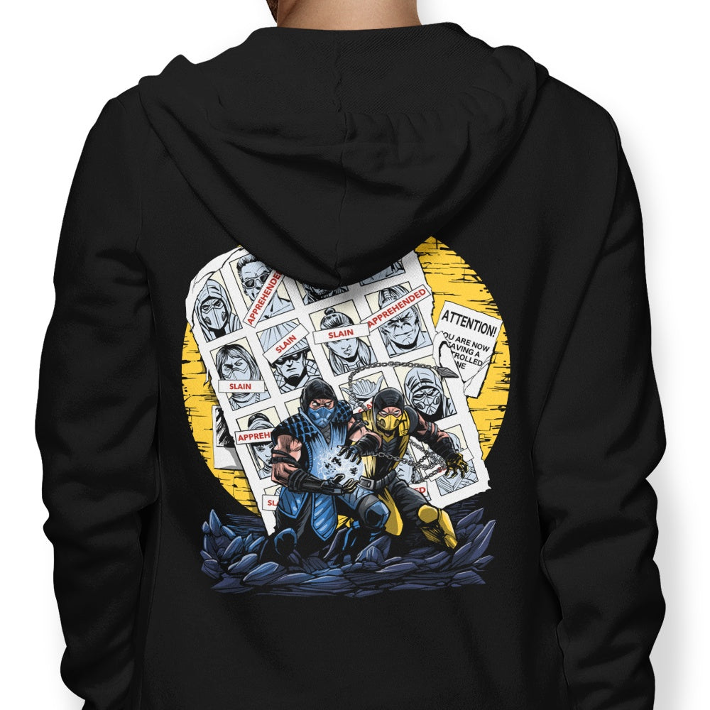 Vintage Mortal Past Days - Stylish Hoodie