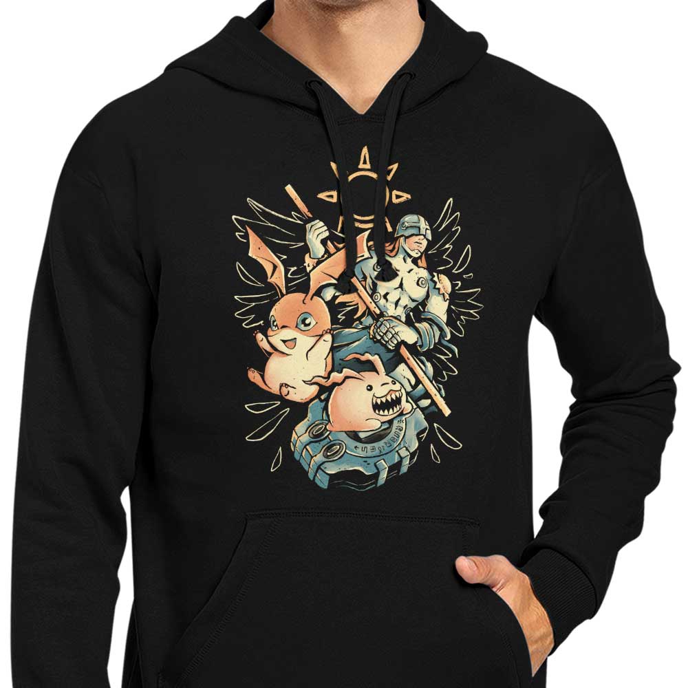 Digital Hamster Evolution - Trendy Unisex Hoodie