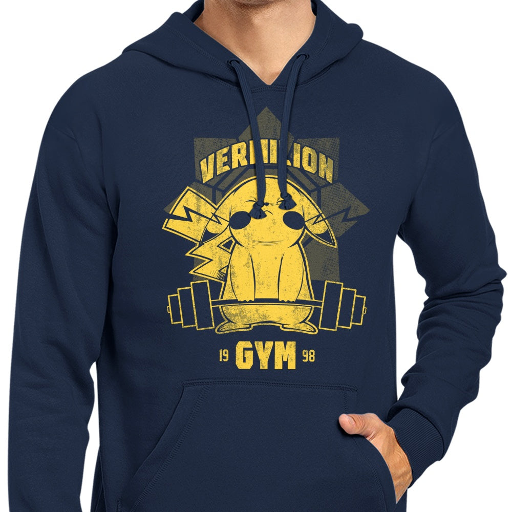 Stylish Vermillion Gym Hoodie from Coinbox Tees