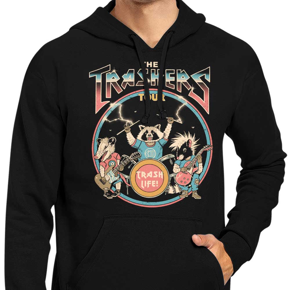 XENOS The Trashers Tour Zip-Up and Pullover Hoodies