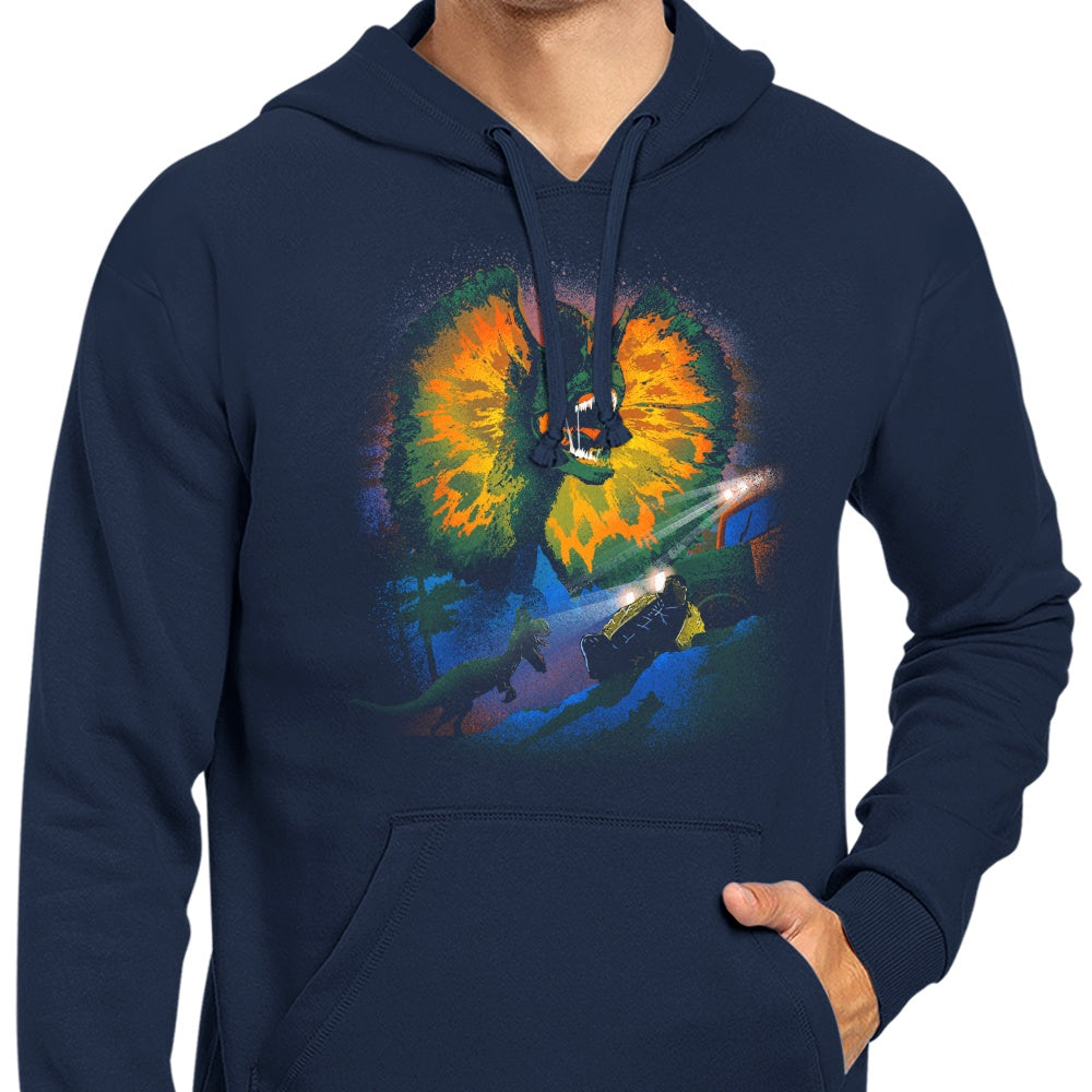 Dilophosaurus Design - Stylish Hoodie for Fashion Enthusiasts