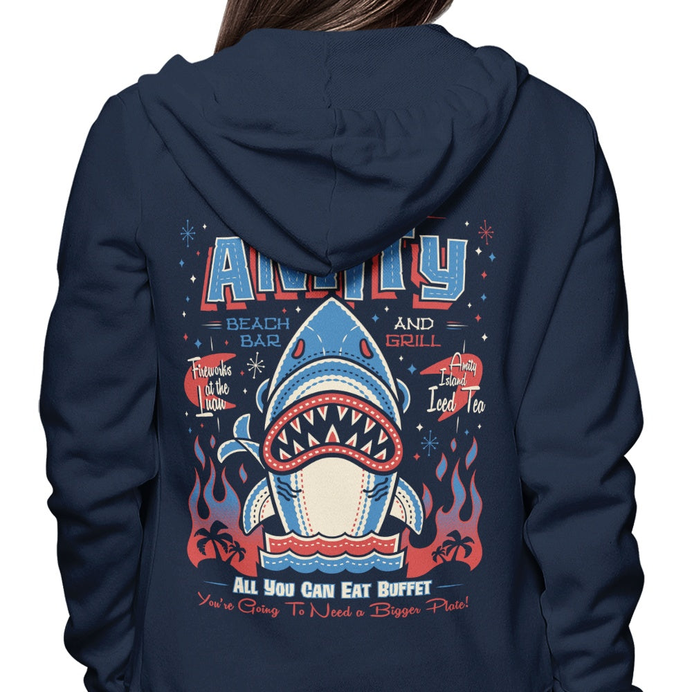 Shark Tiki Fashionable Hoodie for Trendy Wear