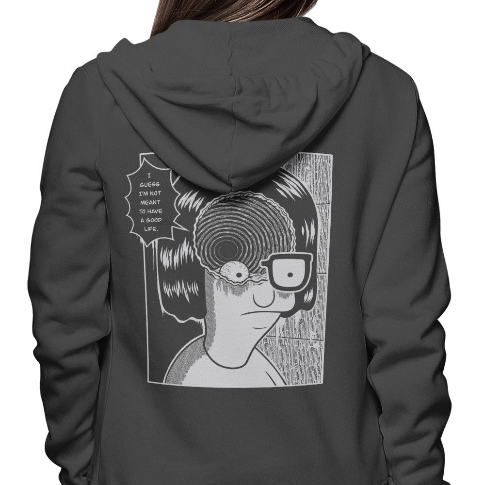 Downward Spiral Design Jorge Tirado Men's Hoodie