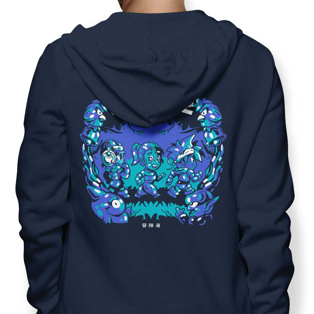 Sketchdemao's Walking in the Woods Style Hooded Sweatshirt