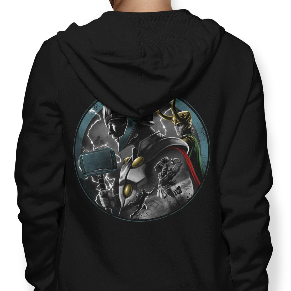 Ragnarok Branded Zip-Up and Pullover Hoodies