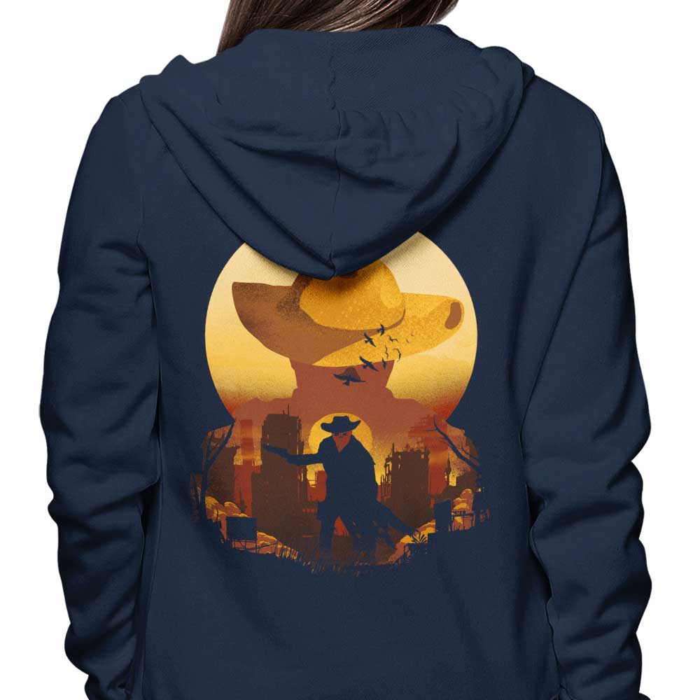Ghoul Silhouette Design - Stylish Hoodie for Fashion Enthusiasts