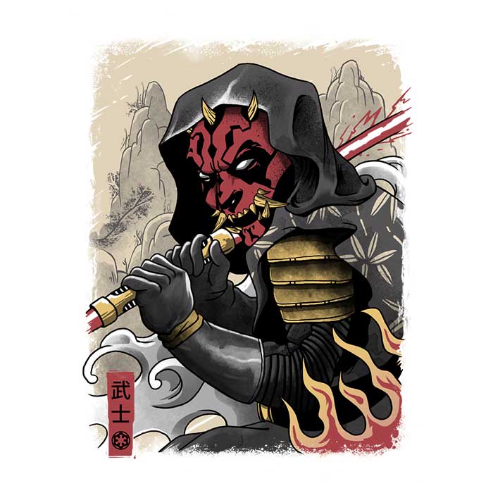 XENOS Samurai Lord Themed Zip-Up and Pullover Hoodies