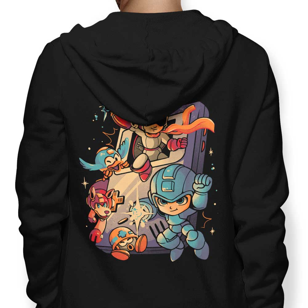 Superior Mega Console Gamer Hoodie for Gaming Enthusiasts