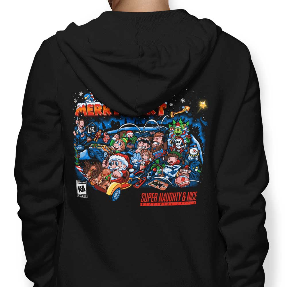 Super Merry Kart - Stylish Hooded Sweatshirt