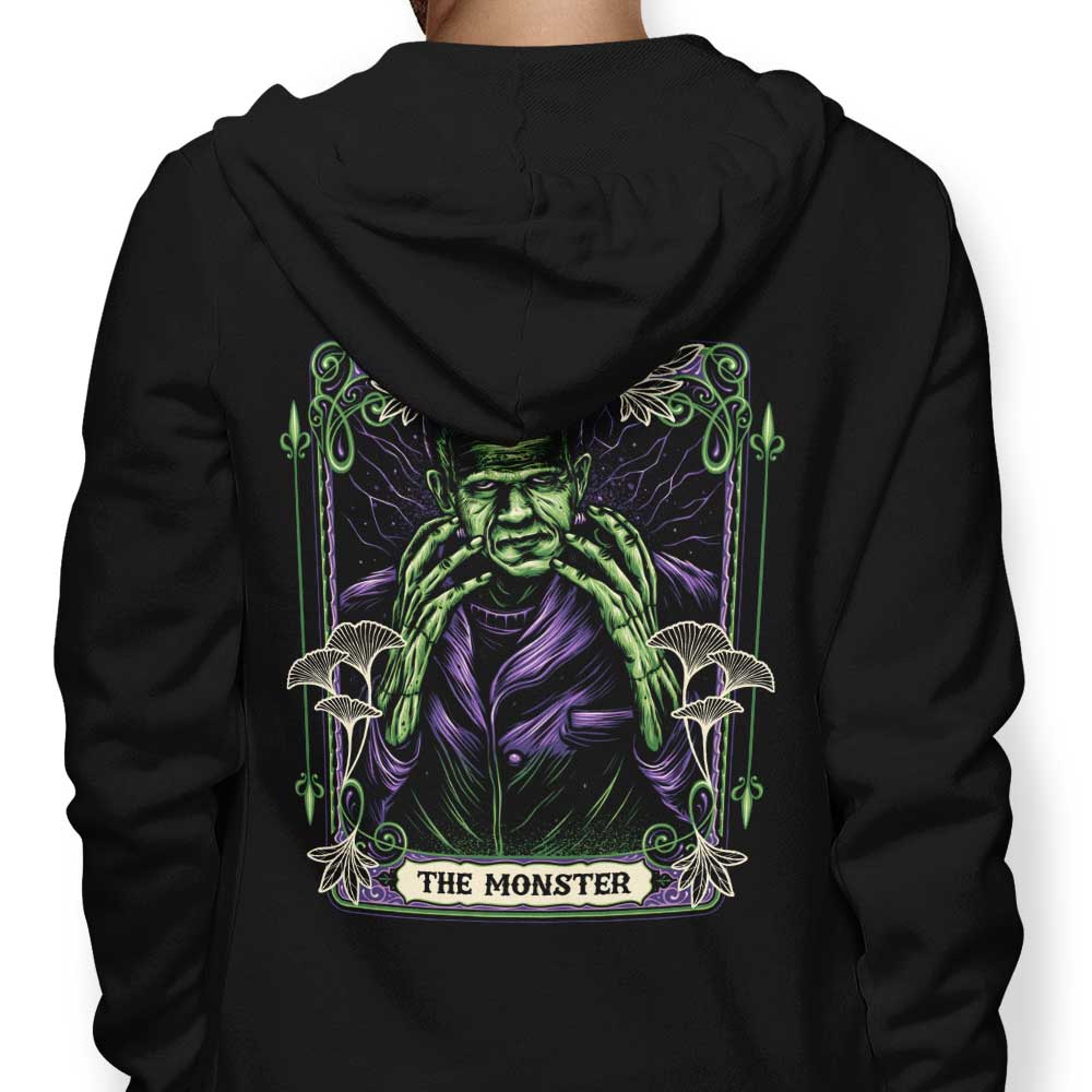 The Cool Monster - Stylish Hoodie from Glitchygorilla