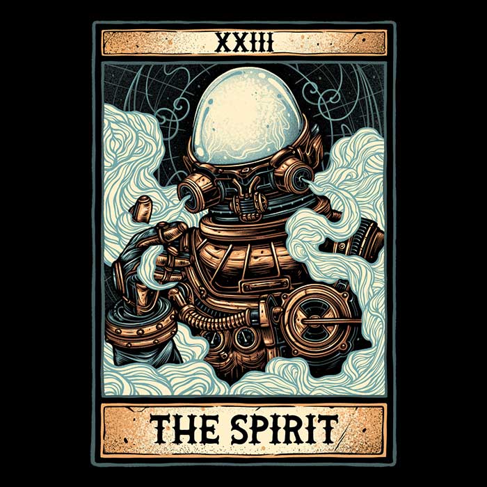 XXIII: The Spirit - Stylish Glitchygorilla Hooded Sweatshirt