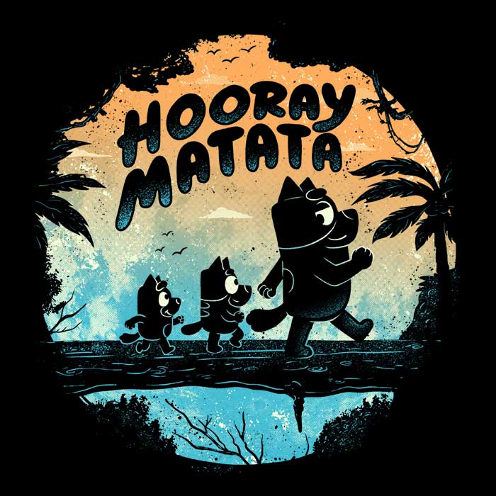Fantastic 'Hooray Matata' Branded Hoodie from Arigatees
