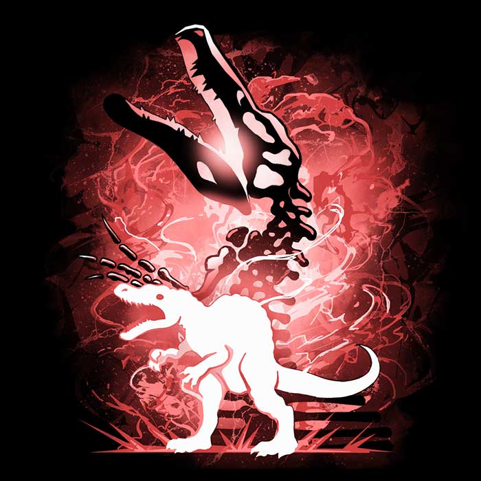 Cool Spinosaurus Silhouette Design - Stylish Hoodie