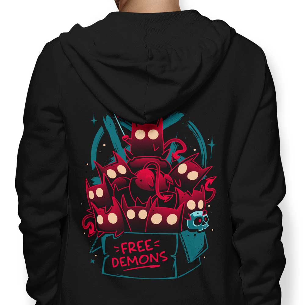 Stylish Free Demons Hoodie by Snouleaf