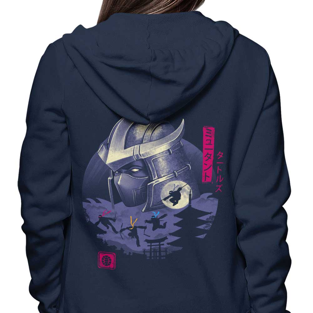 Cool Japan-themed Turtle Hoodie by XENOS