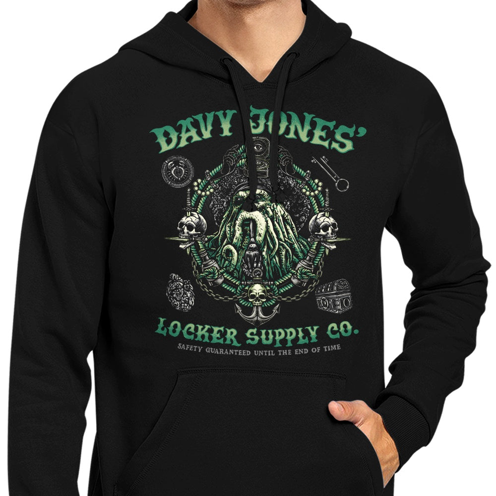 Locker Supply Branded Hoodie by Glitchygorilla