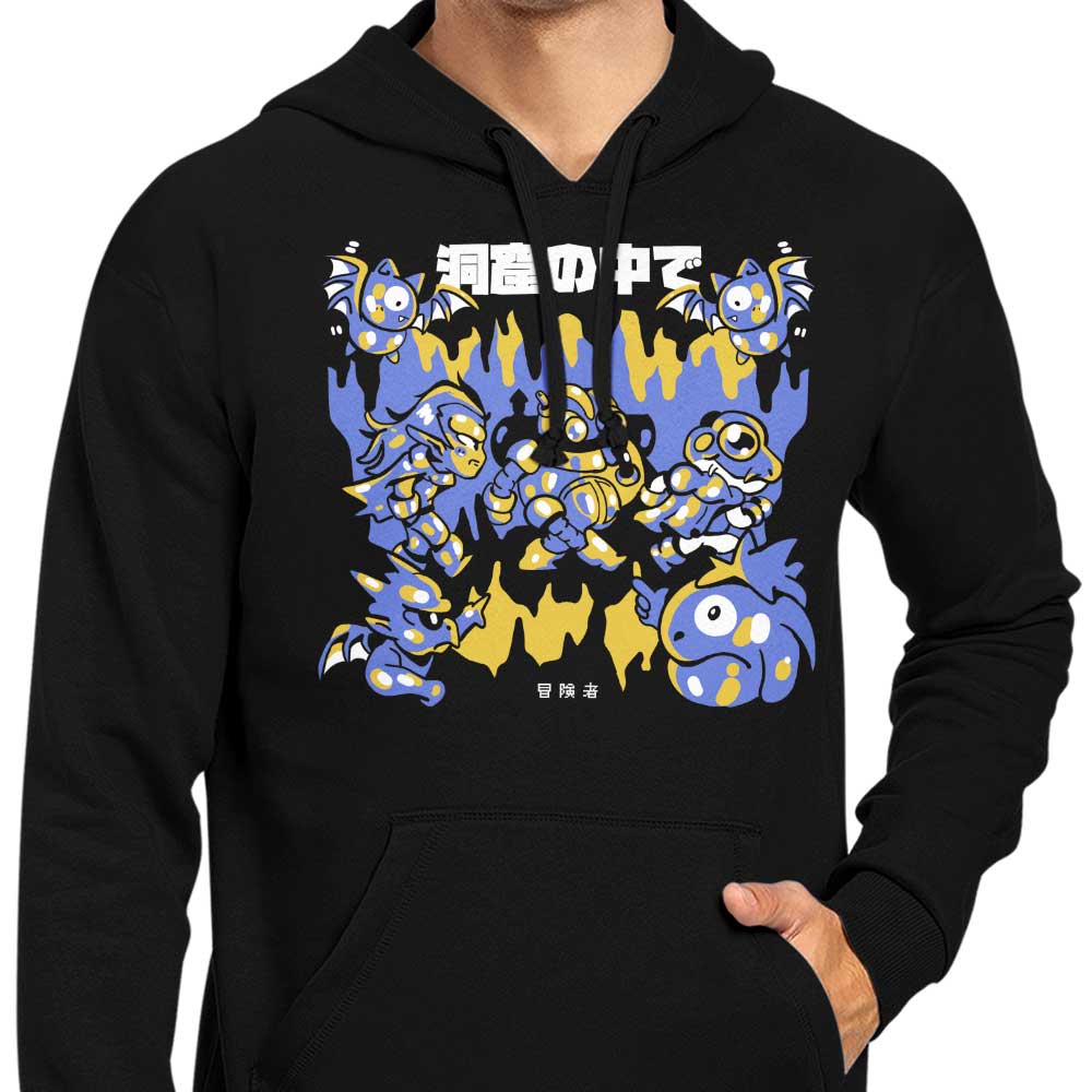 Walking the Caves - Stylish Hooded Sweatshirt