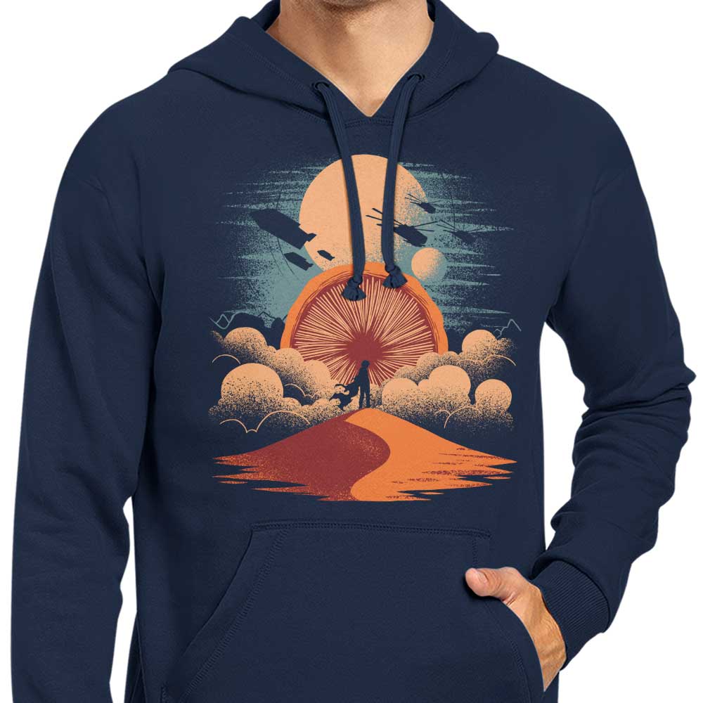 Fitas Artwork's Stylish Arrakeen Rises Hoodie