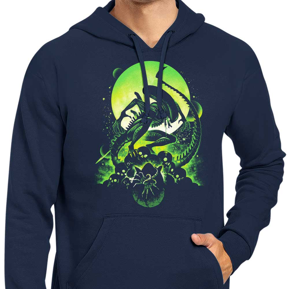 Alemaglia's Stylish Rise of Xeno Hoodie for Fashion Enthusiasts