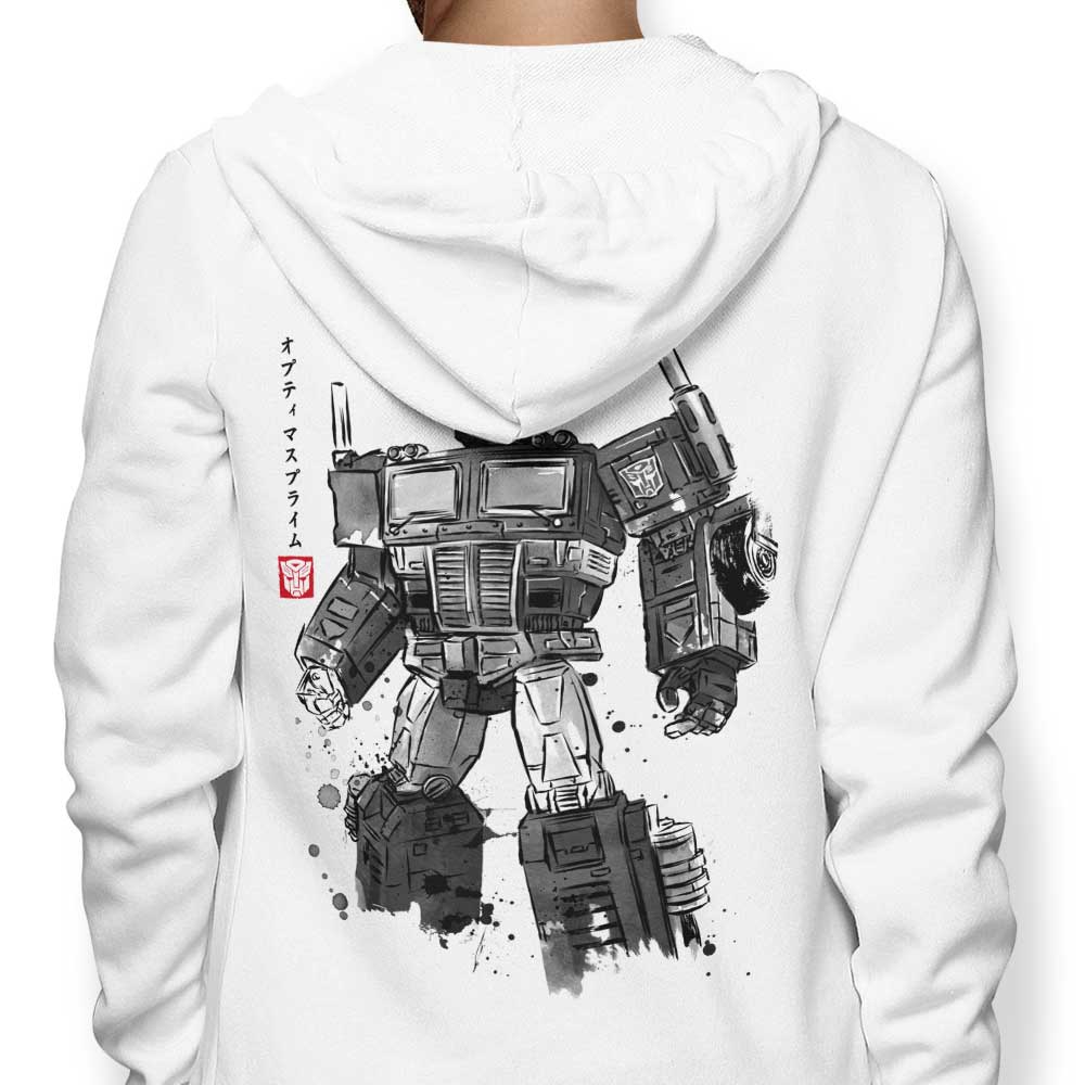 Convoy Sumi-e Stylish Hoodie by Dr. Monekers