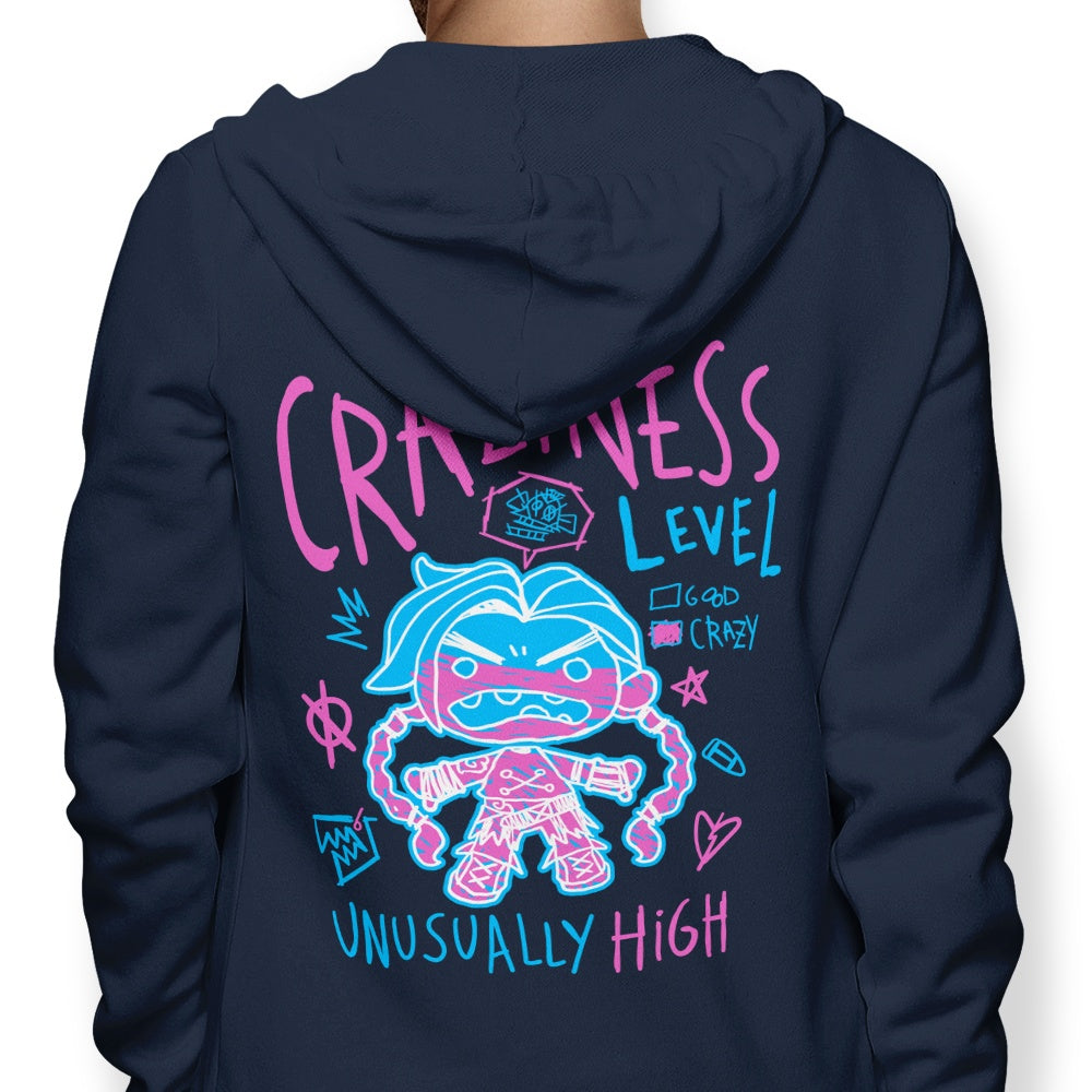 High - Intensity Demonigote Craziness Level Hoodie