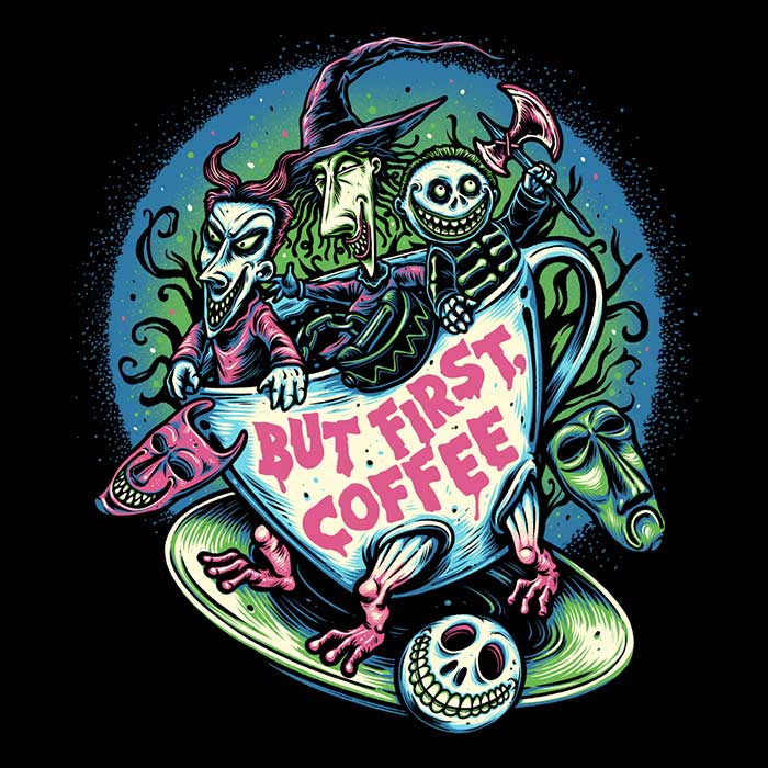 But First Coffee - Comfortable Momma Gorilla Hooded Sweatshirt