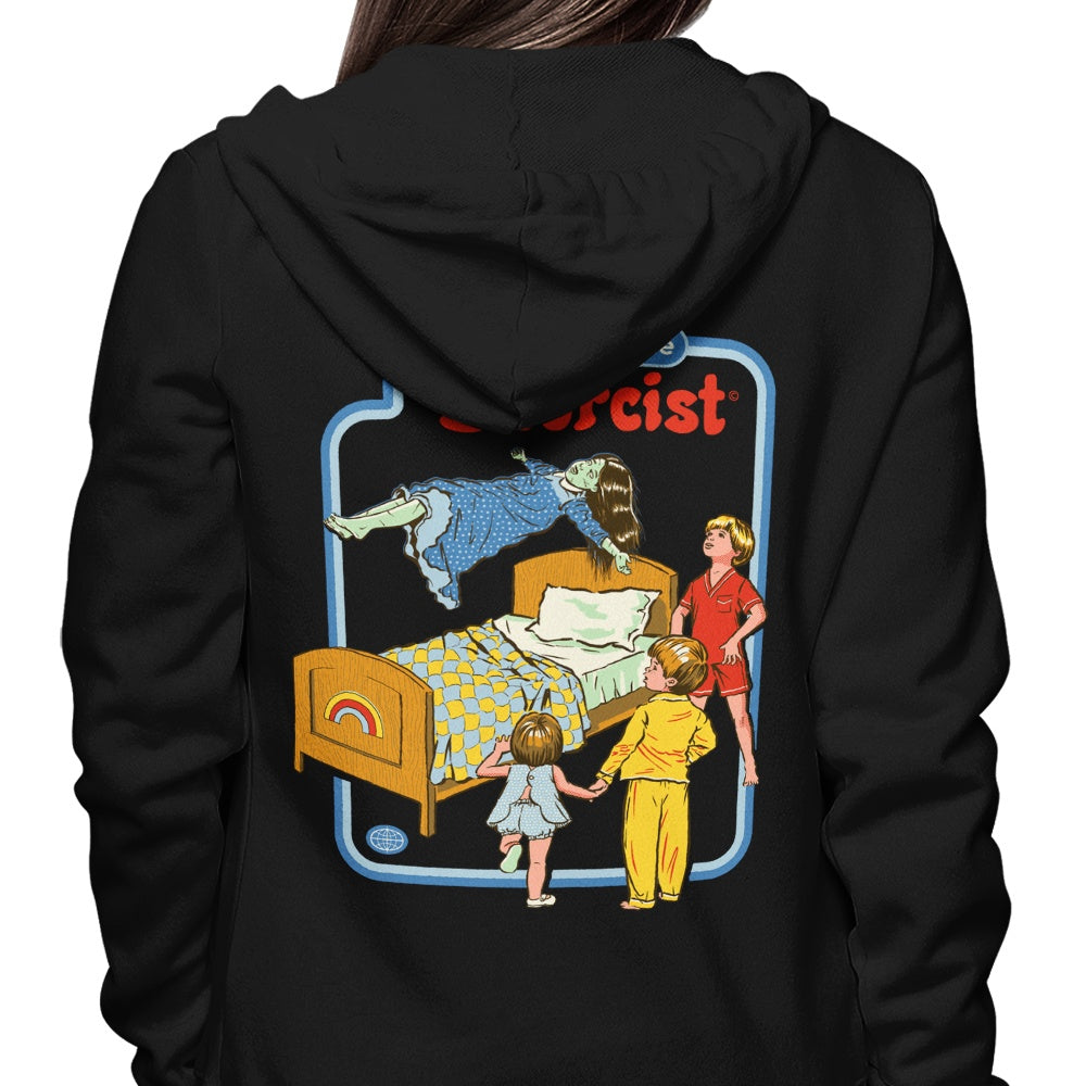 Exorcist-themed Stylish Hoodie - Let's Call the Exorcist Design