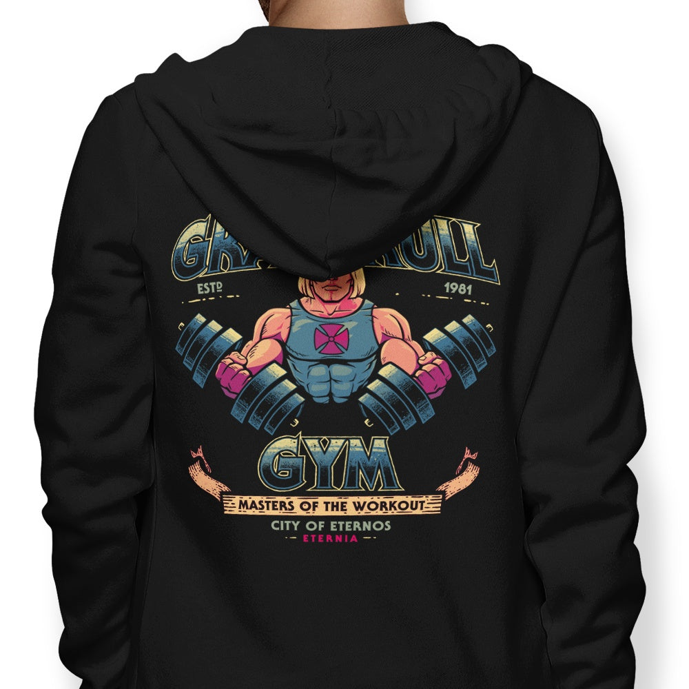 Stylish Grayskull Gym Hoodie by Teesgeex