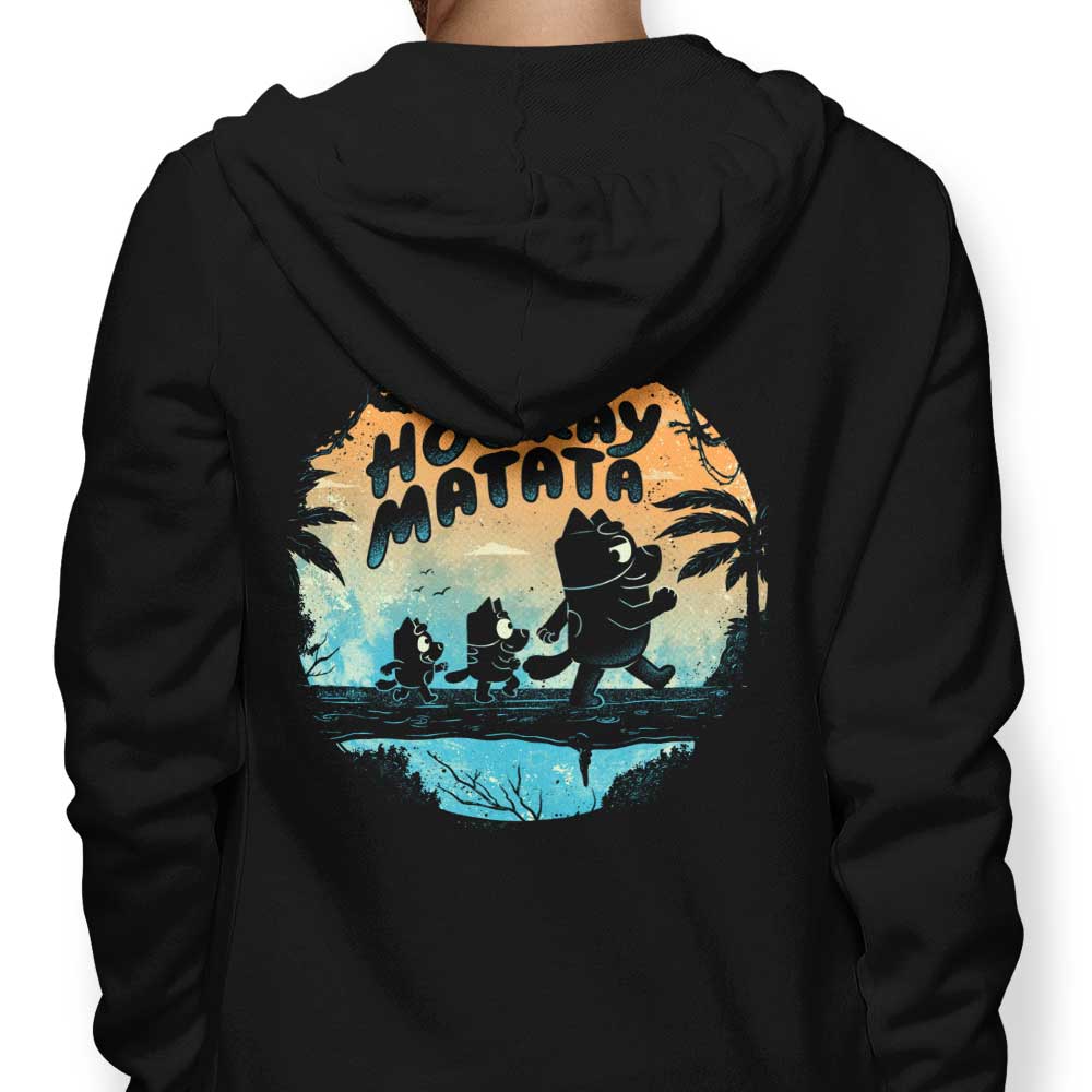 Fantastic 'Hooray Matata' Branded Hoodie from Arigatees