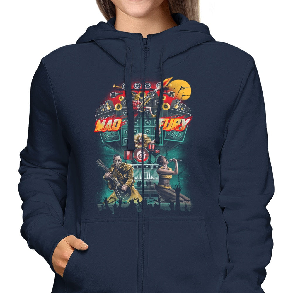 XENOS Mad Fury Concert Tour Zip Up and Pullover Hoodies