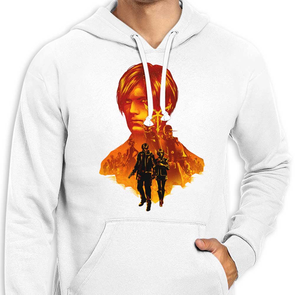 Hypertwenty's Resident Leon-themed Hooded Sweatshirt