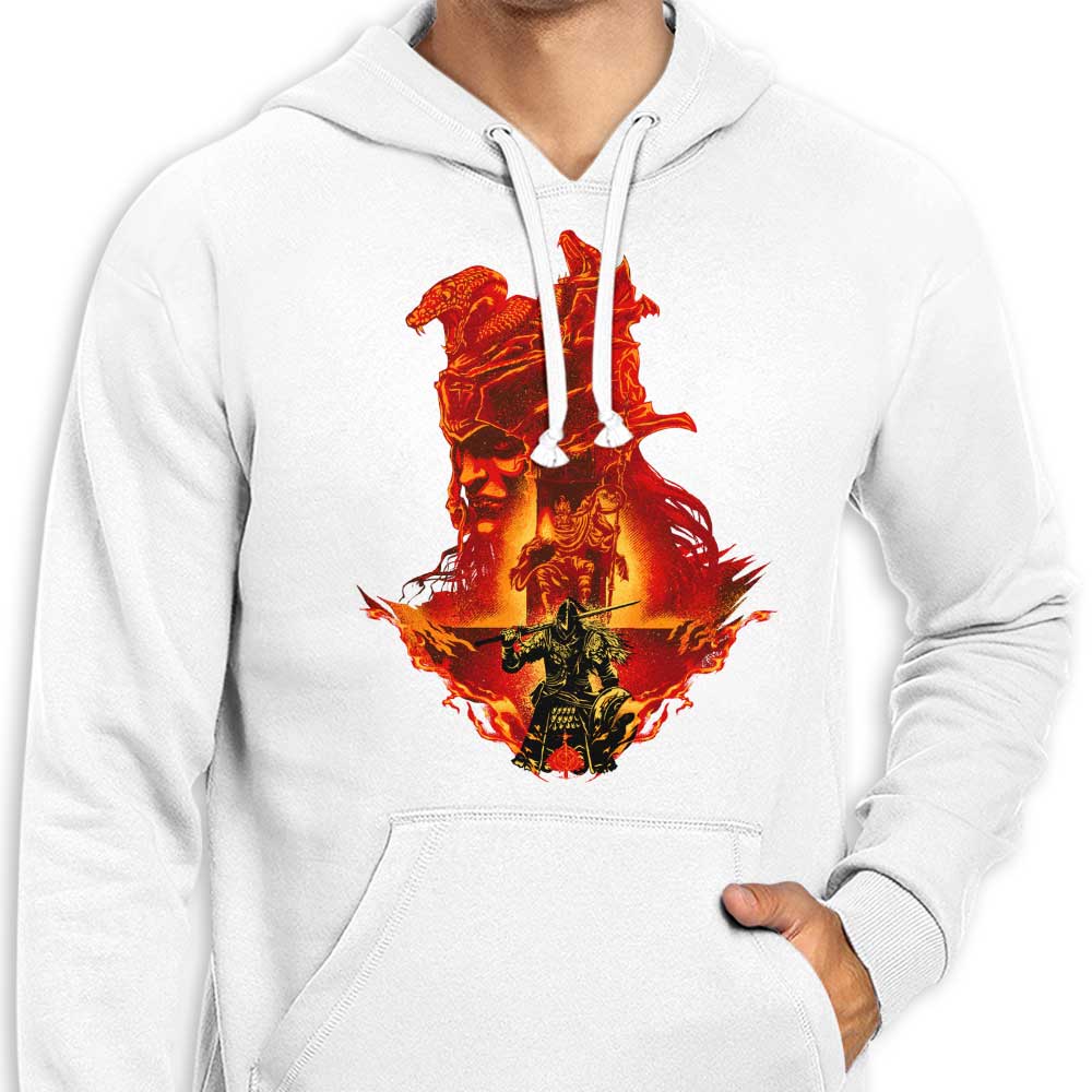 Hypertwenty's Fiery Flaming Assault Hoodie