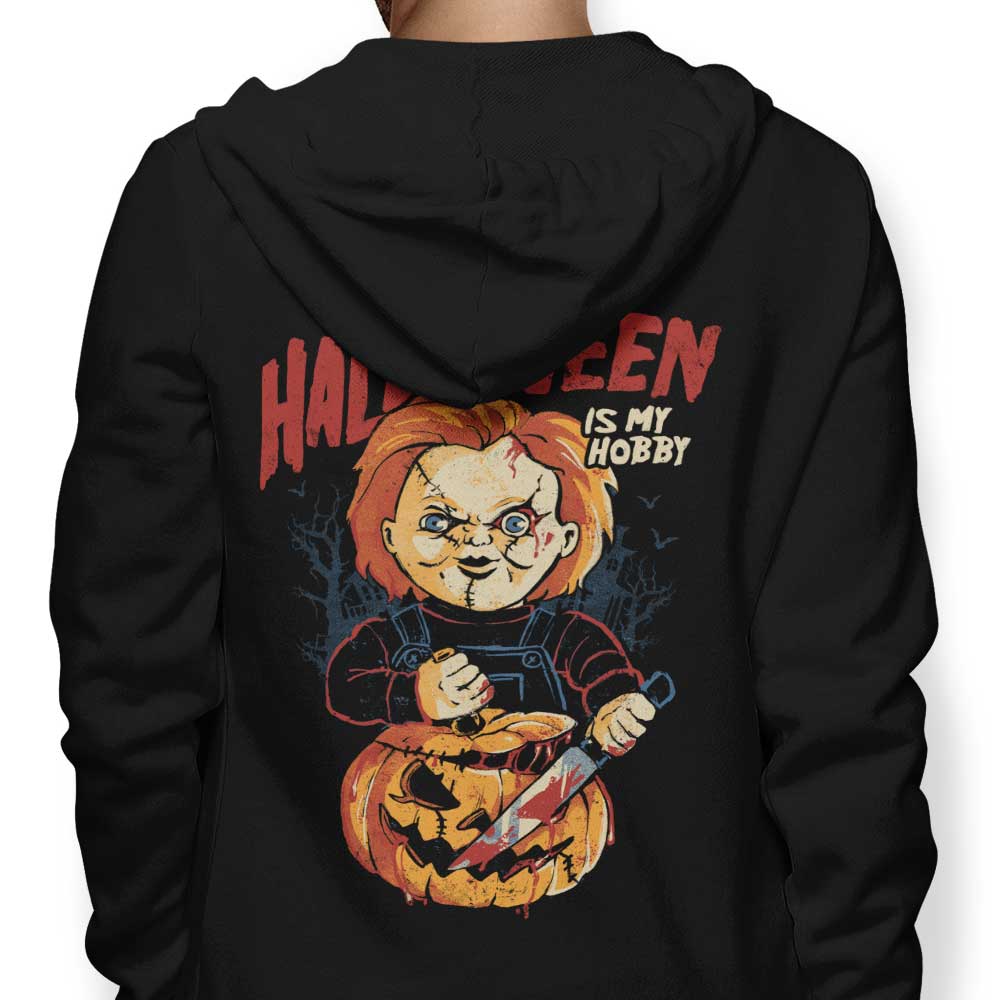 Eerie Halloween - My Passion Hoodie for Spooky Enthusiasts