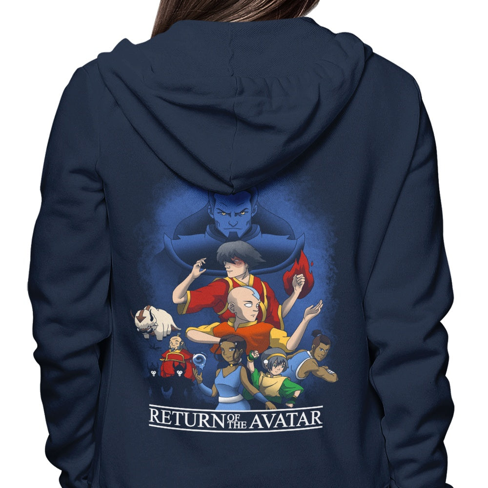 XENOS Return of the Avatar Comfortable 8.5-Ounce Hoodie in S - 4XL Sizes