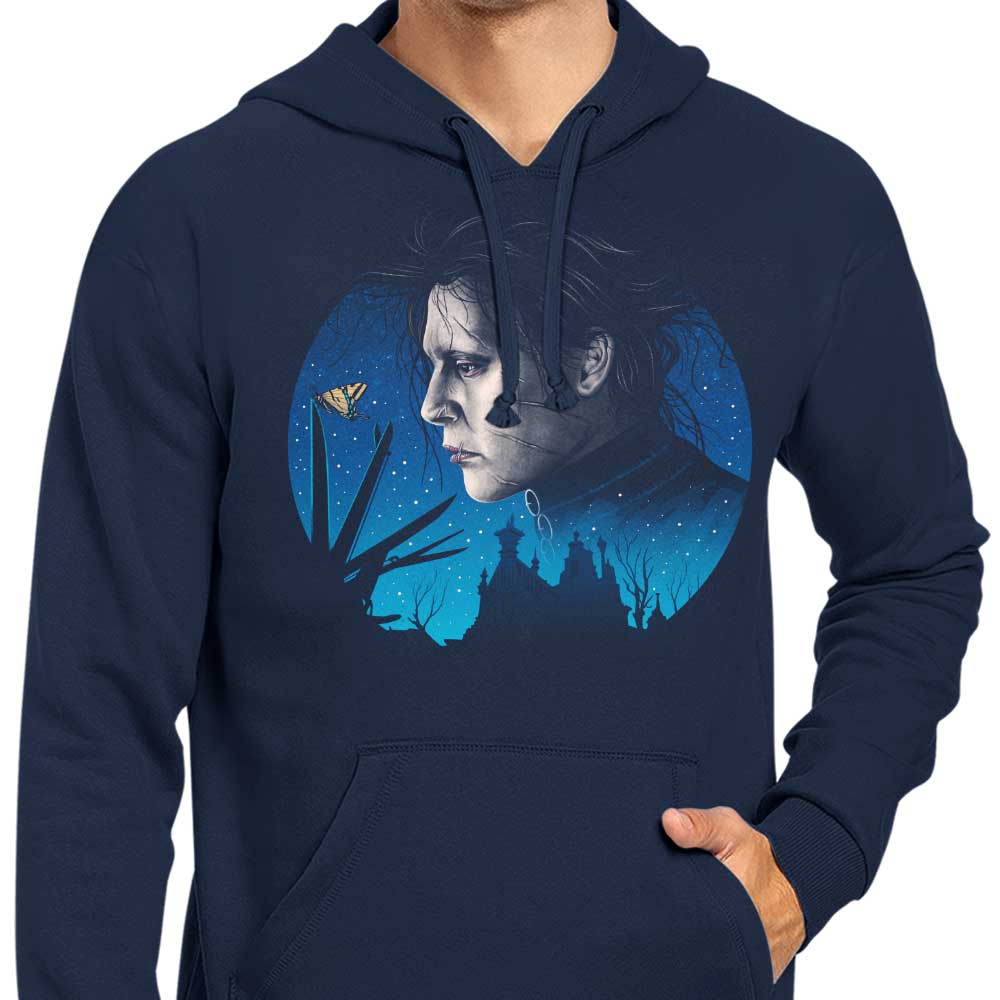 Scissors and Butterflies Design - Stylish Zip Up and Pullover Hoodies