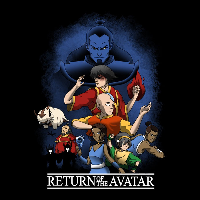 XENOS Return of the Avatar Comfortable 8.5-Ounce Hoodie in S - 4XL Sizes