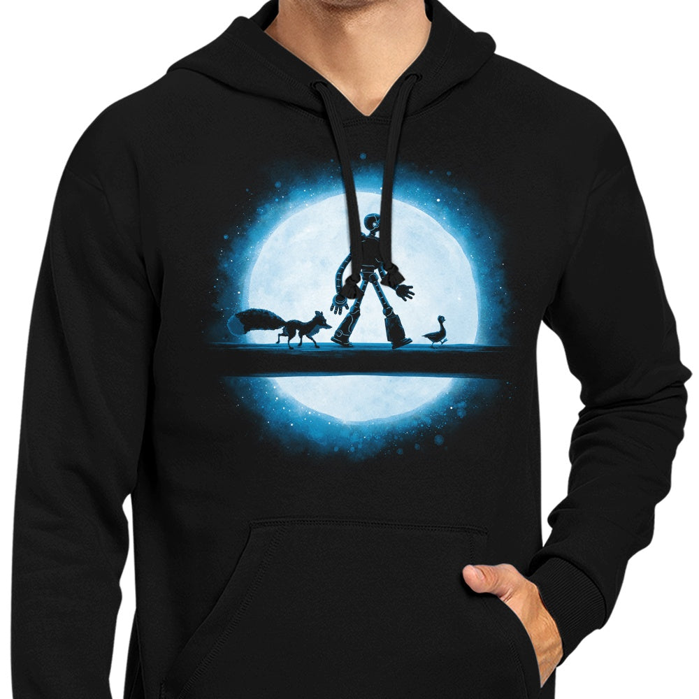 Teesgeex Hakuna Robot-themed Hooded Sweatshirt