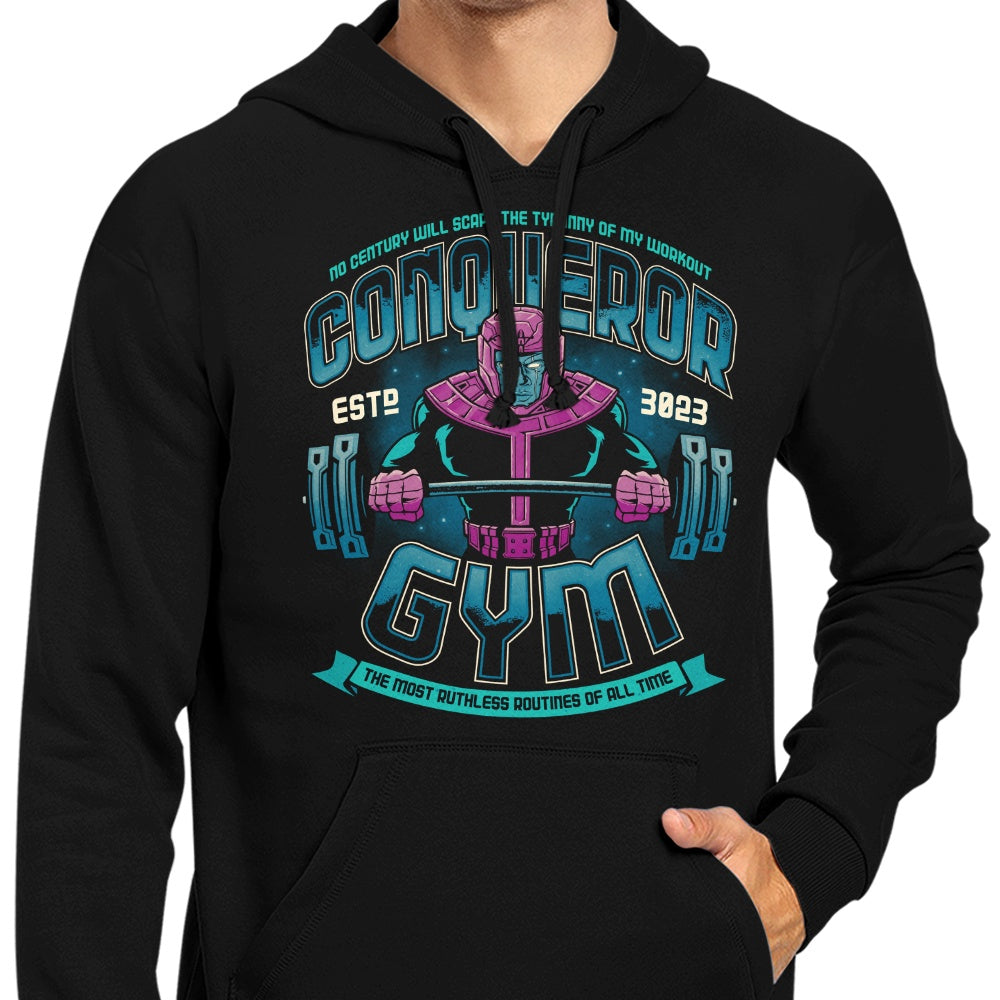 Teesgeex's High - Quality Conqueror Gym Hoodie