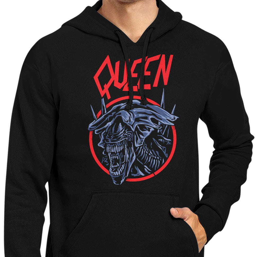 Stylish Queen Alien Design Hoodie by Arace