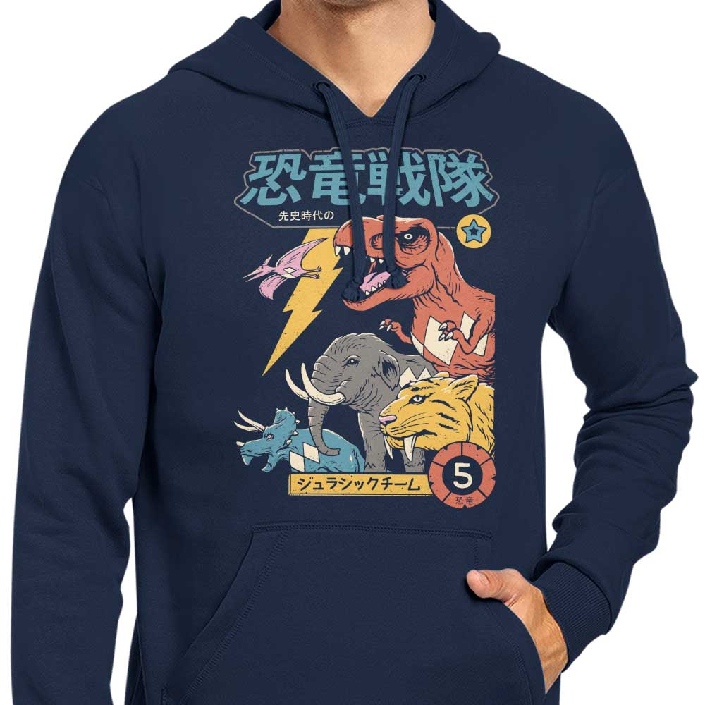XENOS Dino Sentai Comfortable Zip-Up and Pullover Hoodies