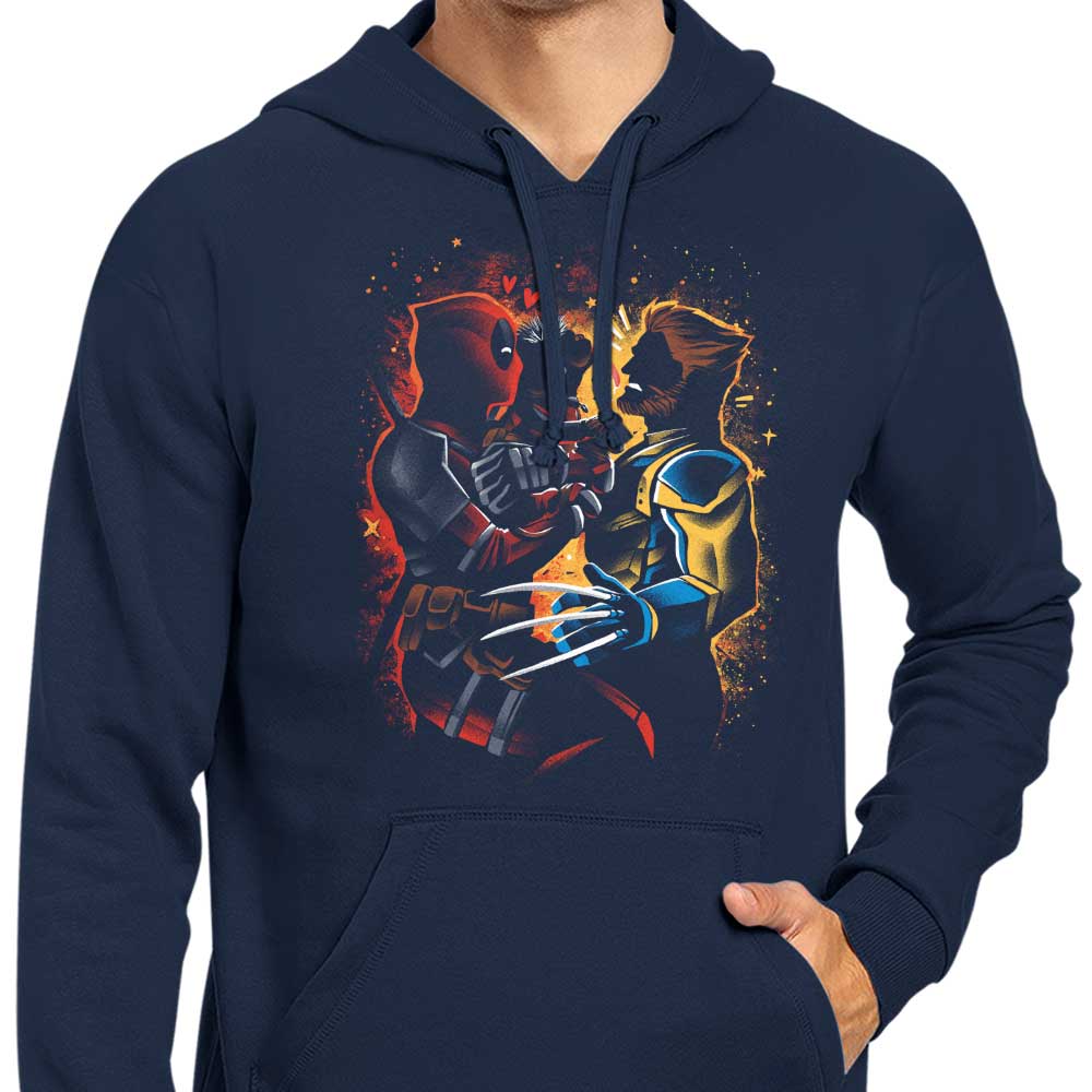 Alemaglia's Adorable Dogpool Love Hoodie
