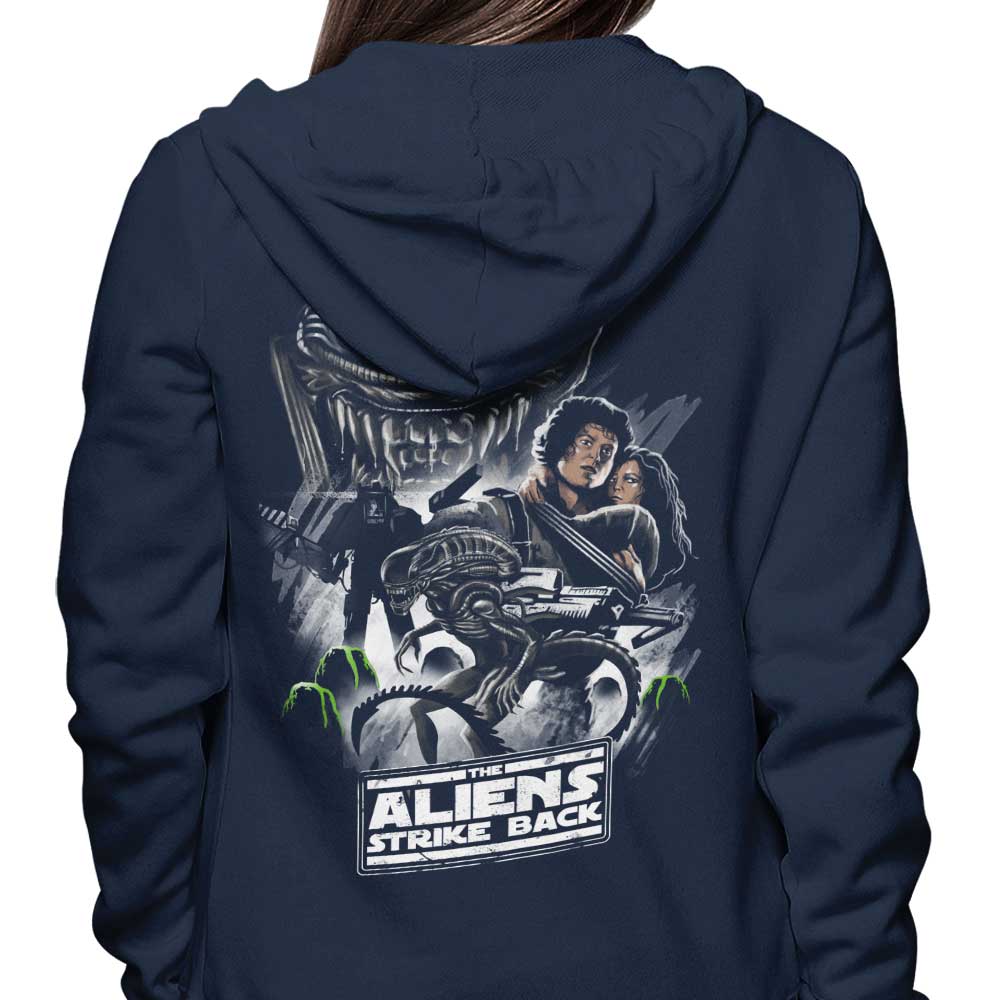 Aliens Strike Back - Stylish Men's and Women's Hoodie